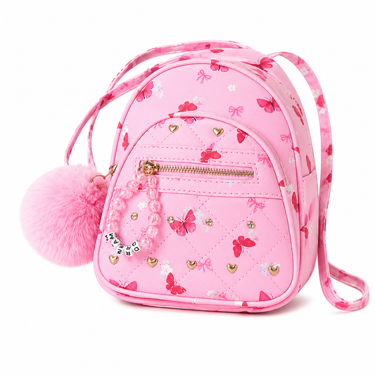Blush Butterfly Mini Backpack💕🦋
